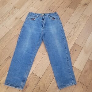 CabelasMen's Blue Jeans Flannep Lines 36x30